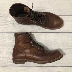 Red Wing Iron Ranger Sz 9.5 Boots